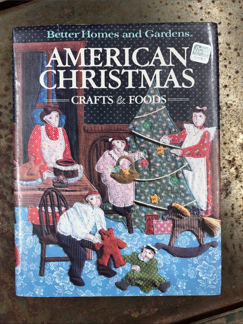 BH&G 1984 VTG “American Christmas Crafts and Foods”Hardcover Book w/Dust Jacket